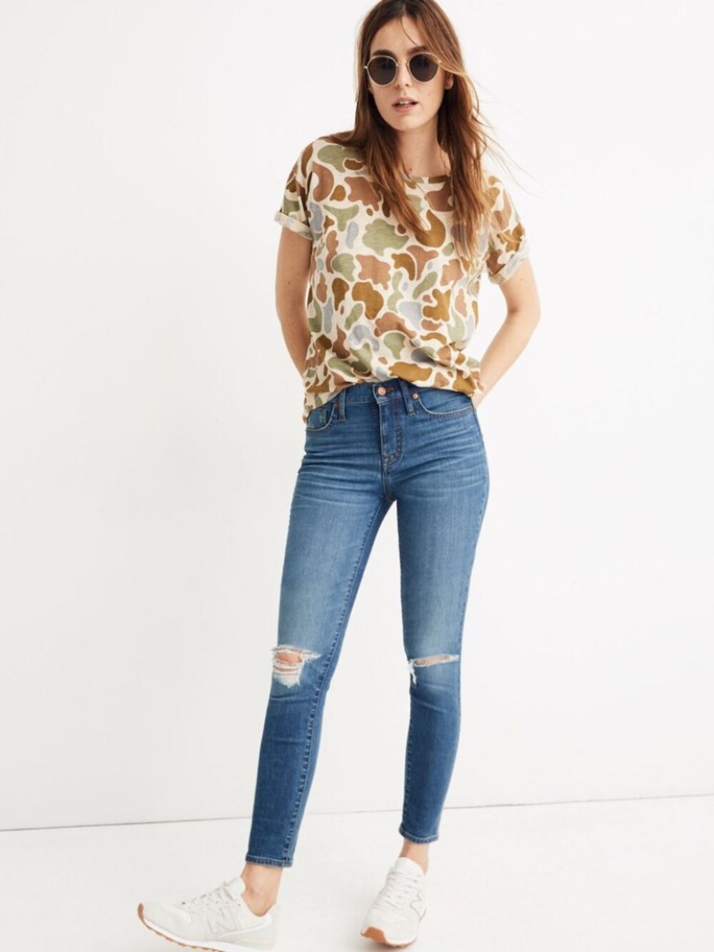 Madewell 9" Mid-Rise Skinny Crop Jeans